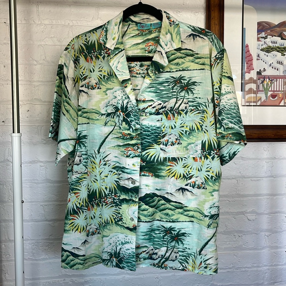 Vintage Album by Kenzo Hawaiian short sleeve shirt rare vintage